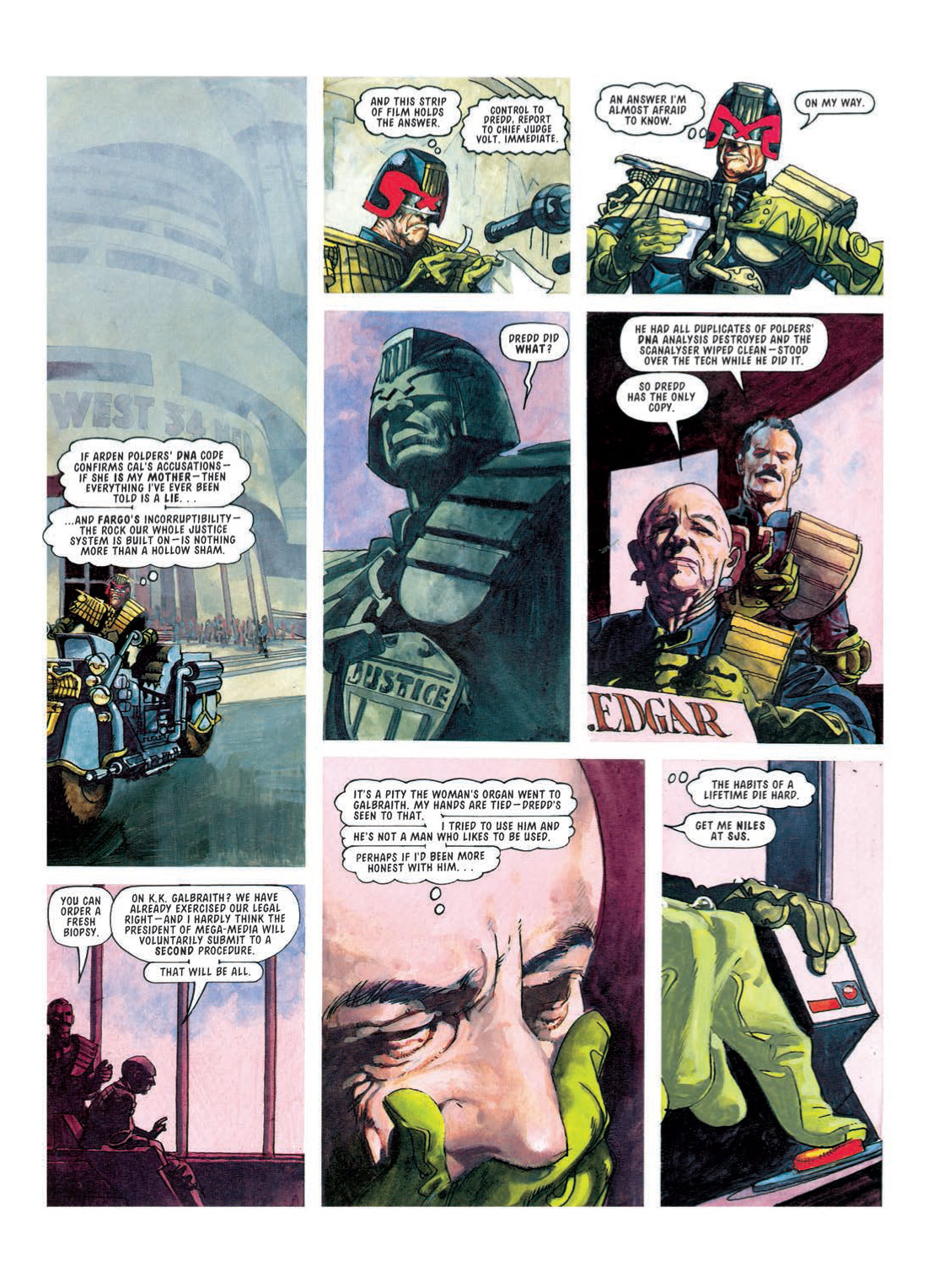 Read online Judge Dredd: The Complete Case Files comic -  Issue # TPB 24 - 30