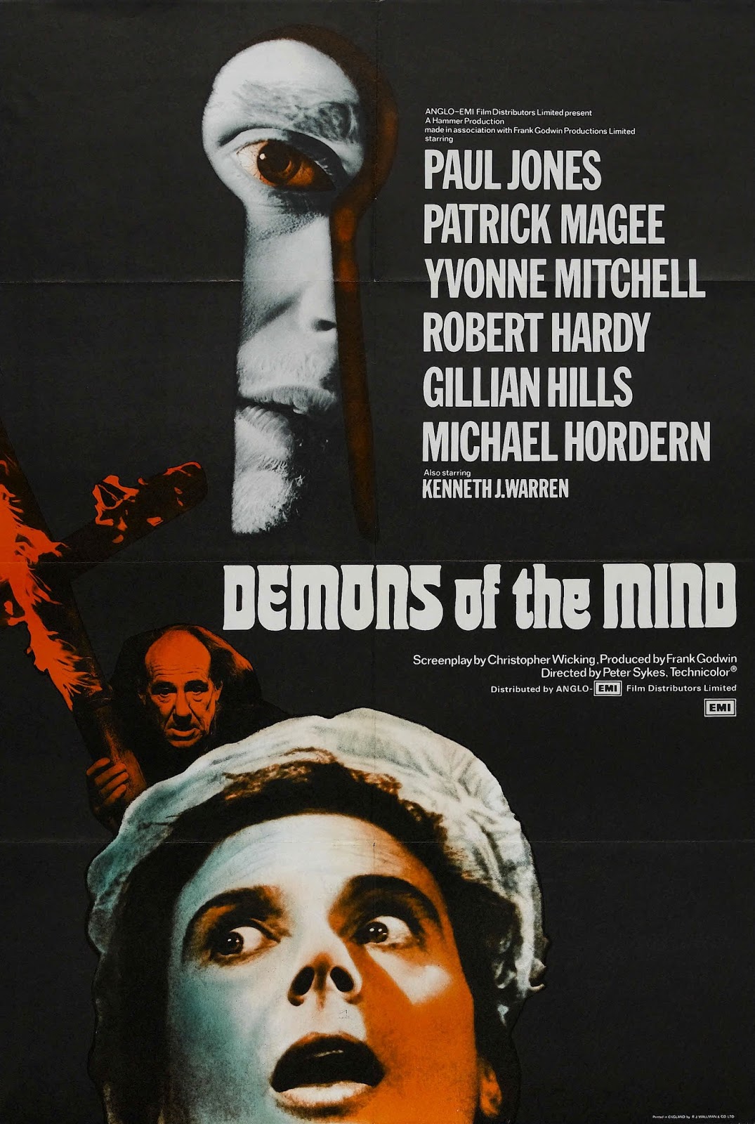 John Llewellyn Probert S House Of Mortal Cinema Demons Of The Mind 1971