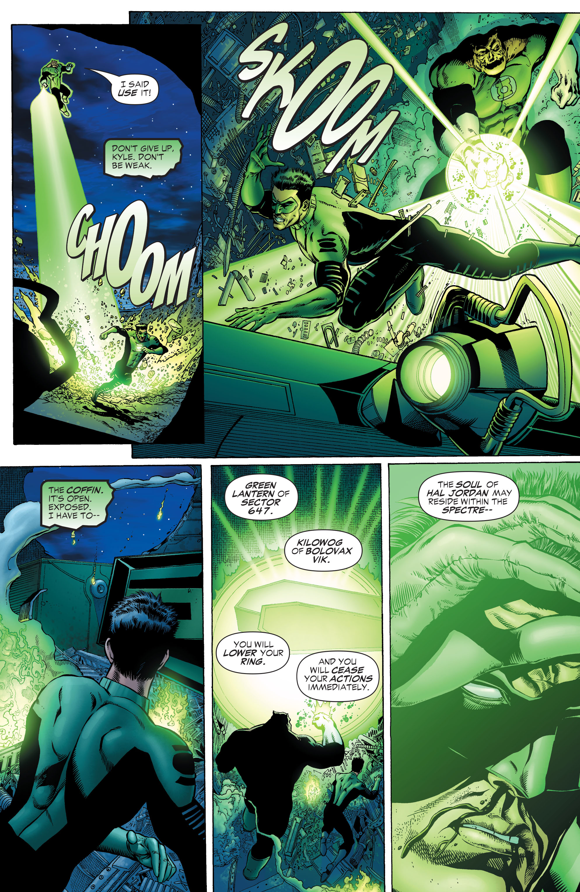 Read online Green Lantern: Rebirth comic -  Issue #2 - 21