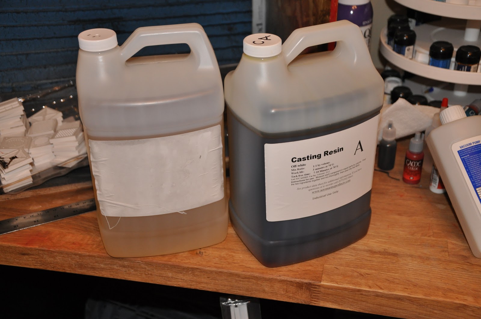 Table Top Gaming Bunker How To Cast In Resin Part II