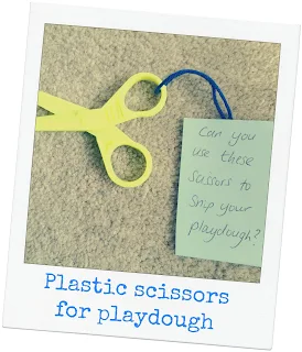 plastic children's scissors