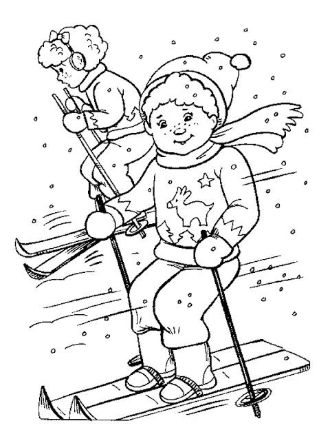 winter coloring pages and clip art coloring.filminspector.com