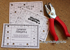  More than a reward or an incentive, these punch cards are a fun way to assess student knowledge.  Use them in your classroom like an exit ticket or maybe part of a workstation rotation.  Student engagement and behavior aren’t a problem with this great idea!  