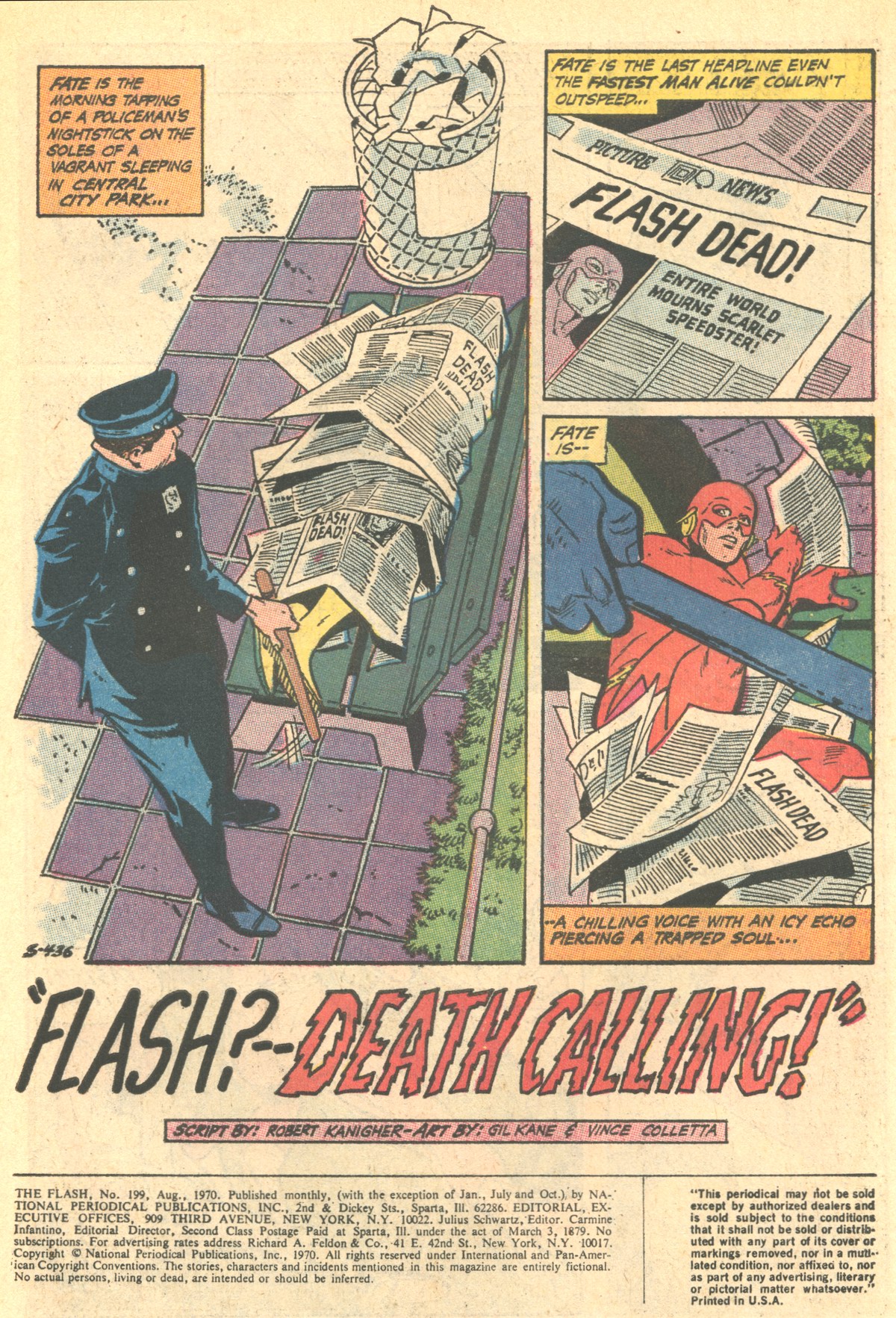 The Flash (1959) issue 199 - Page 3