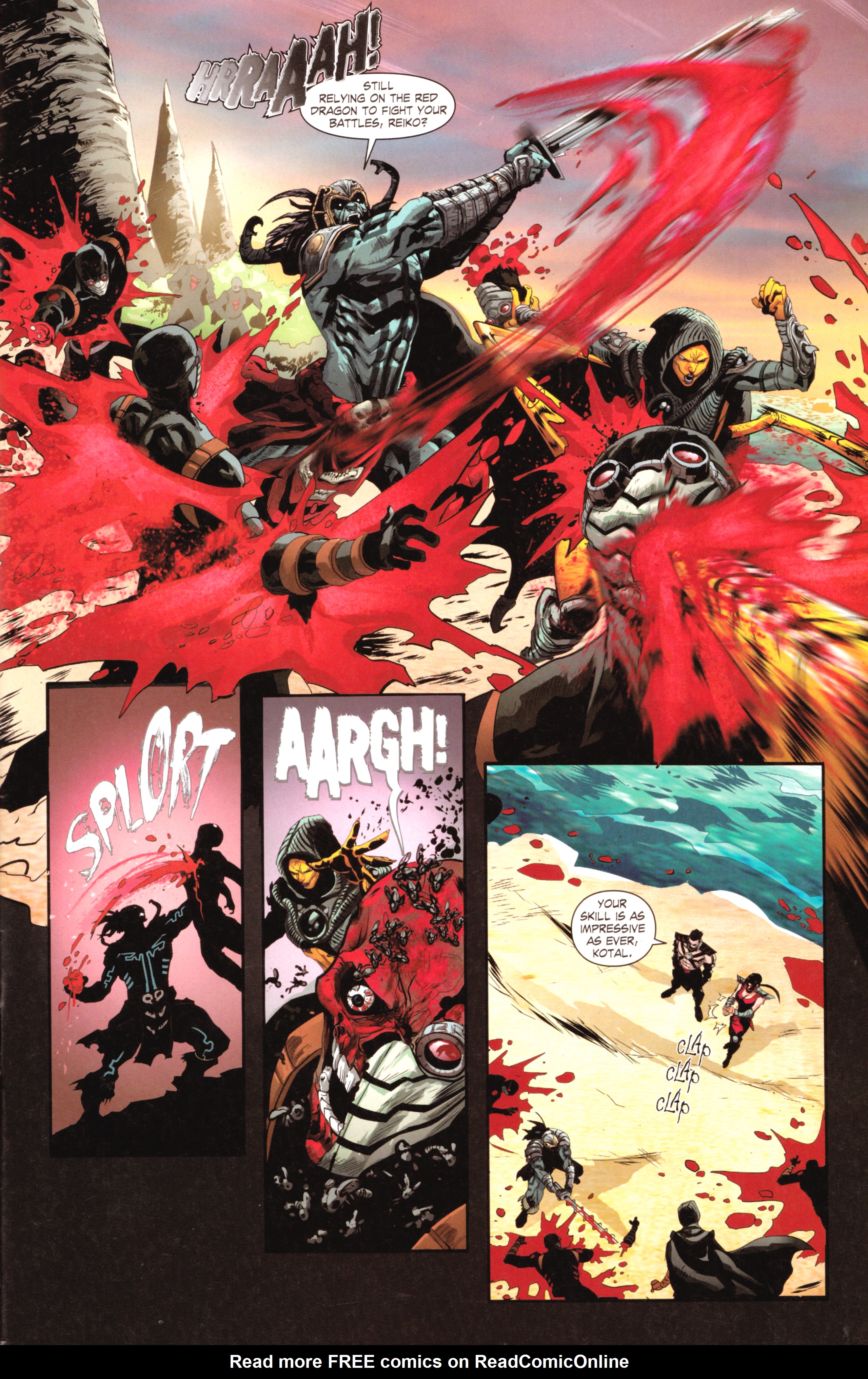 Read online Mortal Kombat X [II] comic -  Issue #9 - 7