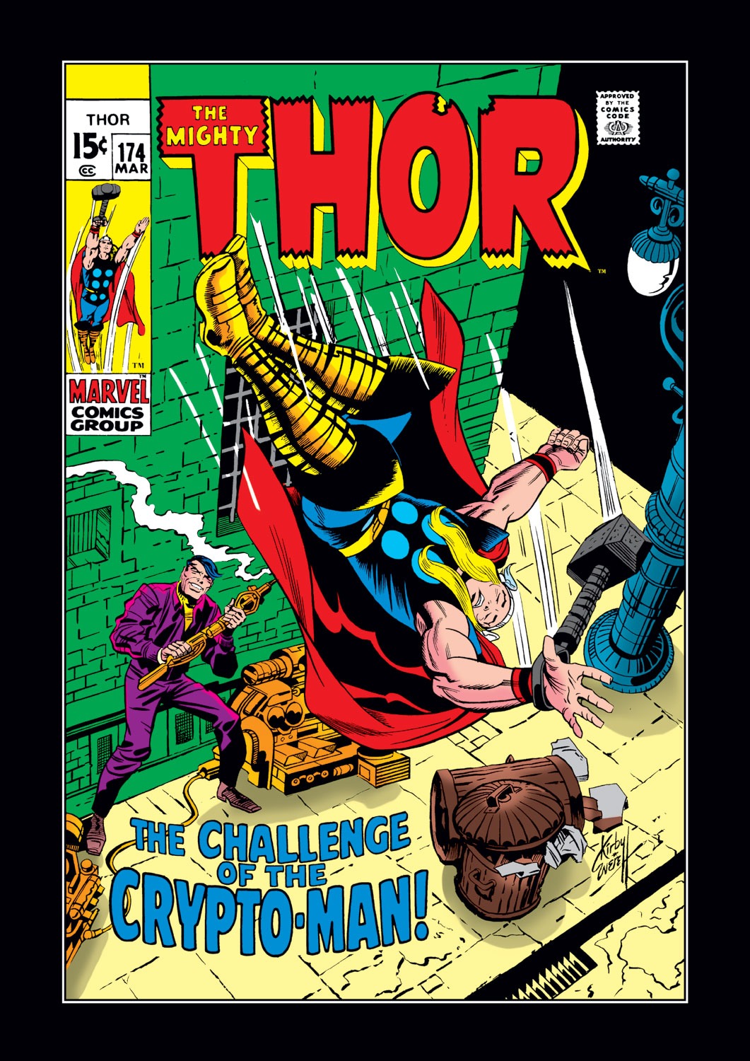 Read online Thor (1966) comic -  Issue #174 - 1