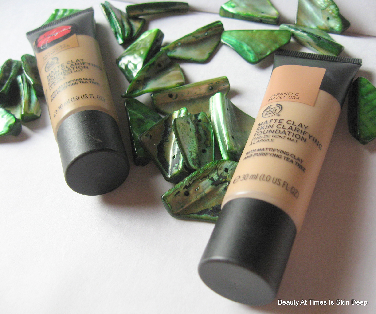 Beauty At Times is Skin Deep The Body Shop Matte Clay Clarifying