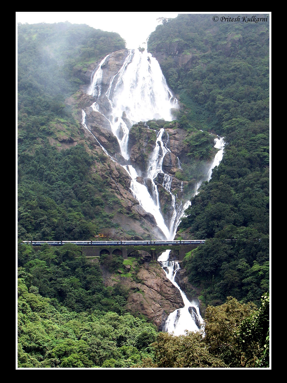 Travel blogs Monsoon Dudhsagar Waterfall Rail Trek