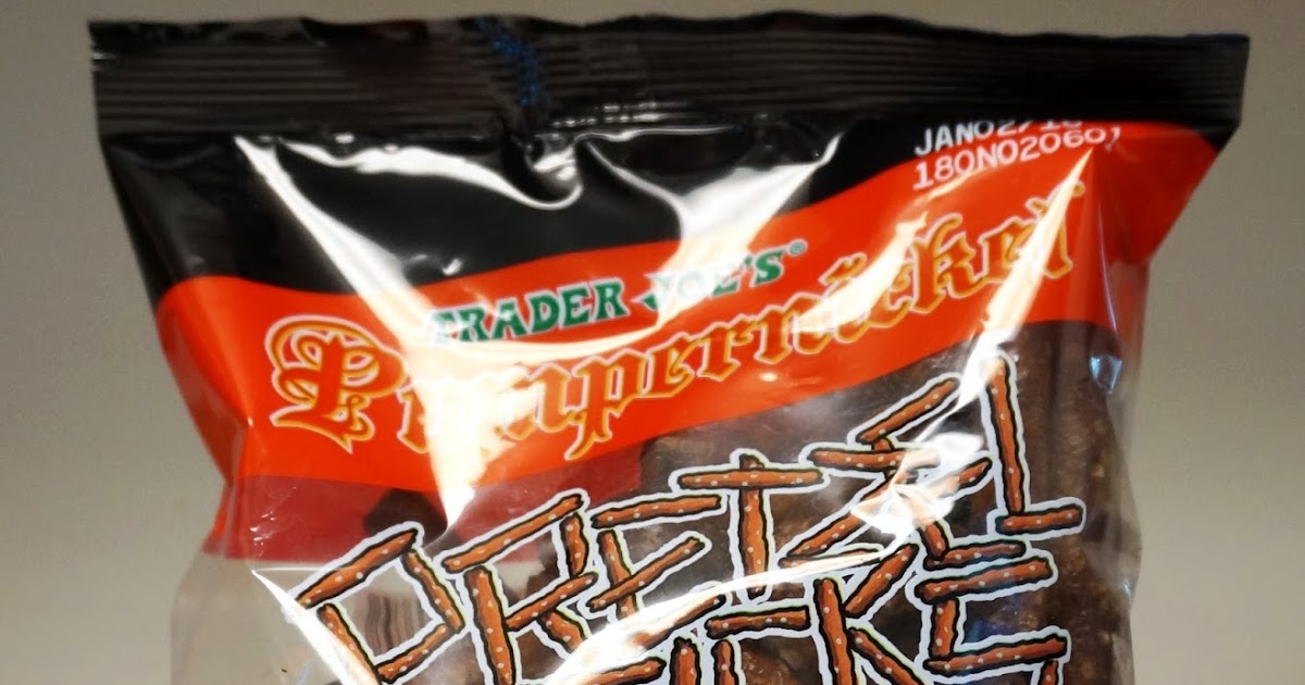 Exploring Trader Joe's Trader Joe's Pumpernickel Pretzel Sticks