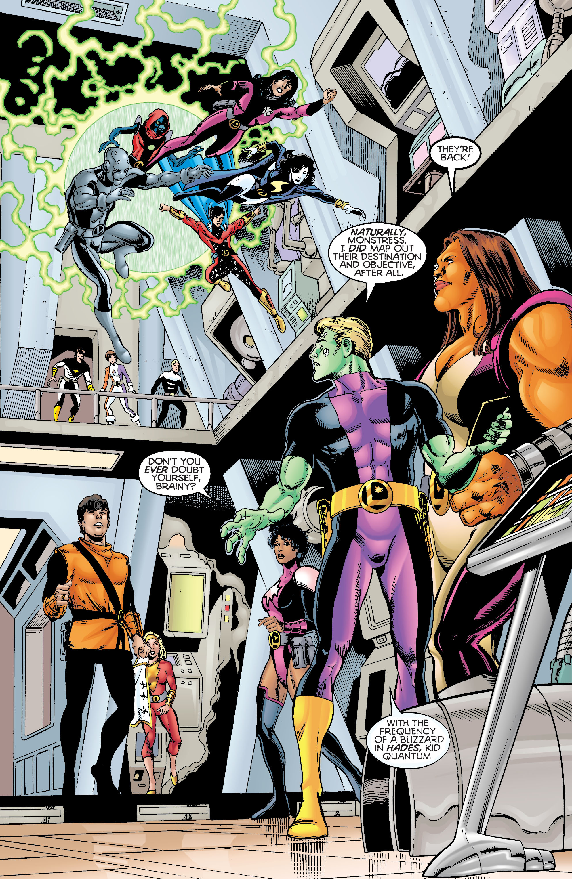 Read online Titans/Legion of Super-Heroes: Universe Ablaze comic -  Issue #3 - 28