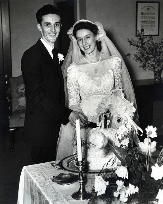 Nocturnal Emissions Wedding Carl and Virginia Deal 1941 Duke Chapel