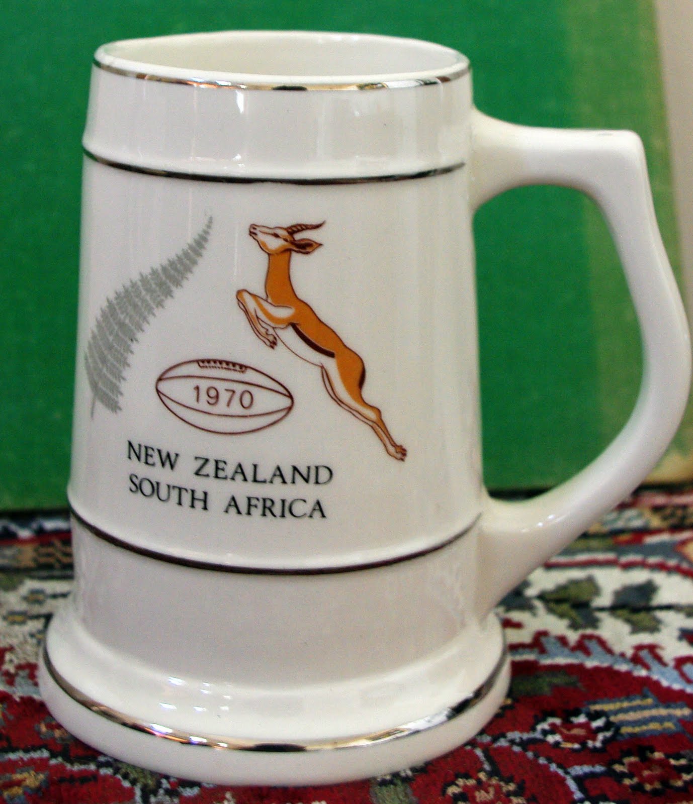The MicAngelo Campaign: Tankard - 1970 Test match (Springboks v All Blacks)