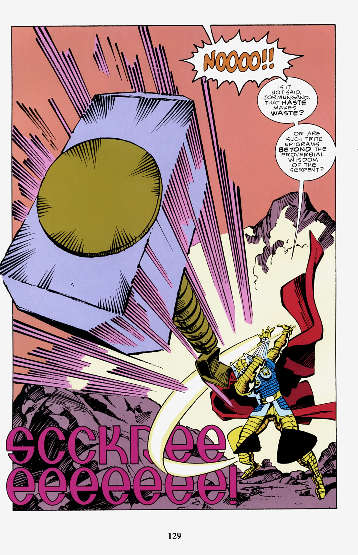 Read online Thor Visionaries: Walter Simonson comic -  Issue # TPB 5 - 129
