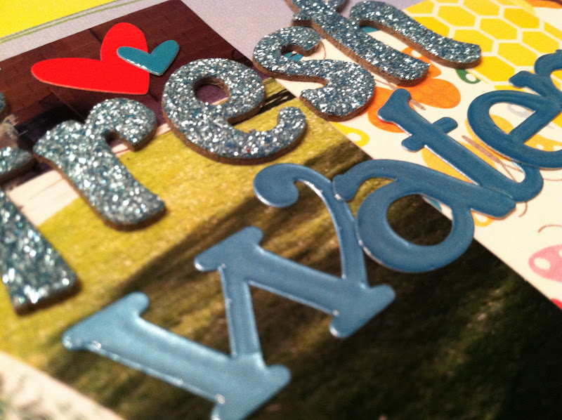 Craftin' on my door: Fresh Water layout...