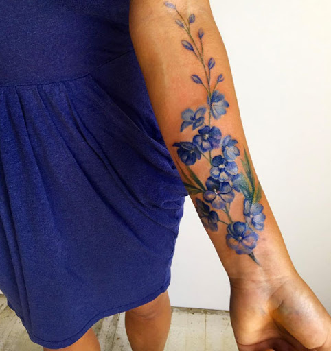 Estes bluebonnet flores