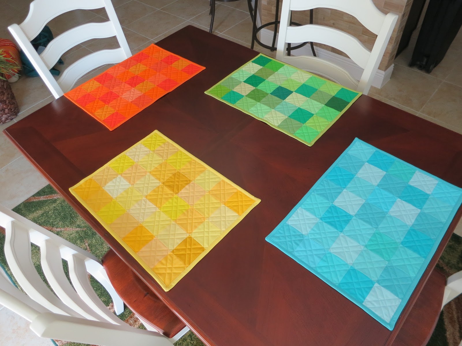 Flourishing Palms Fiesta Placemats