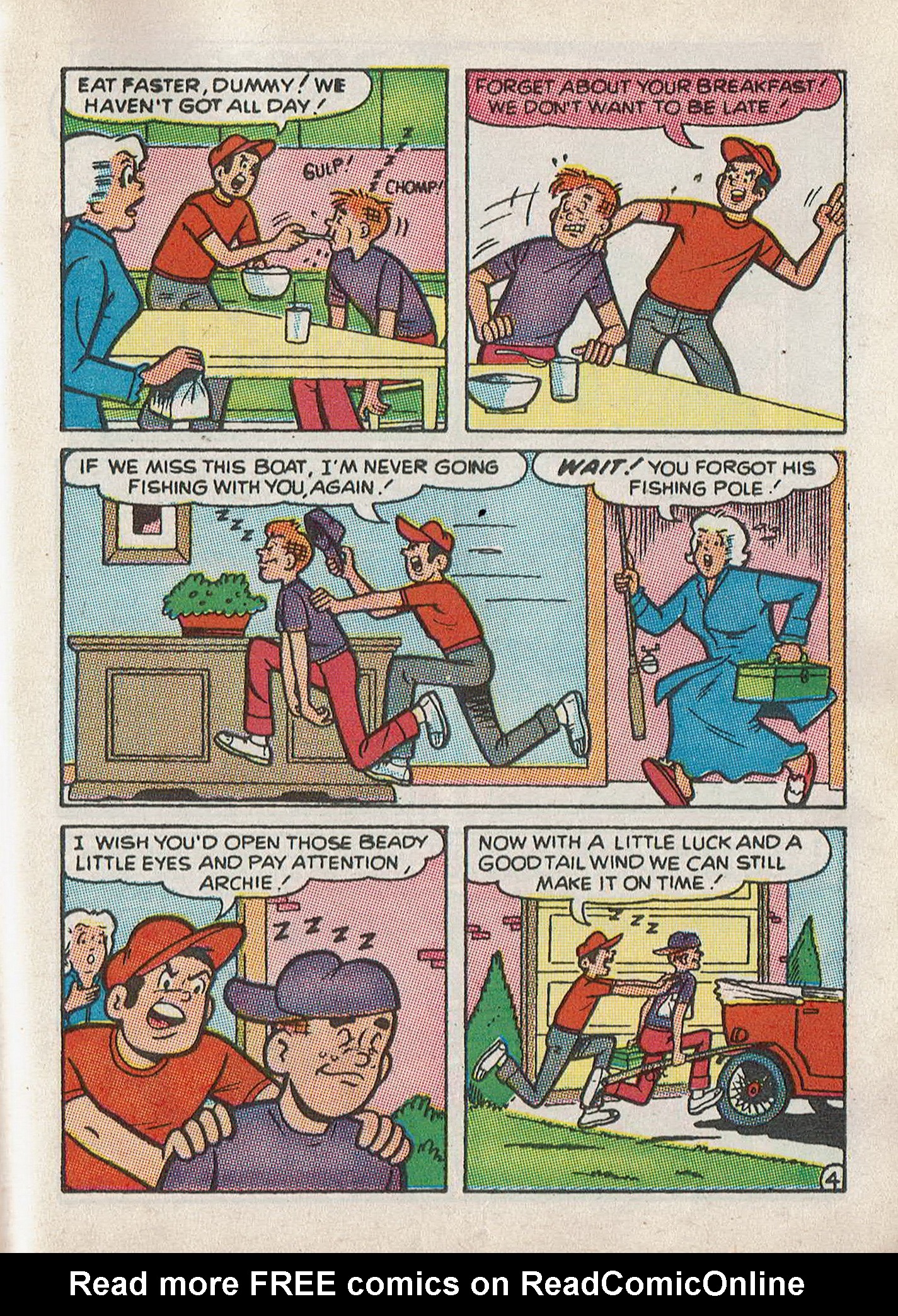 Read online Jughead Jones Comics Digest comic -  Issue #59 - 119