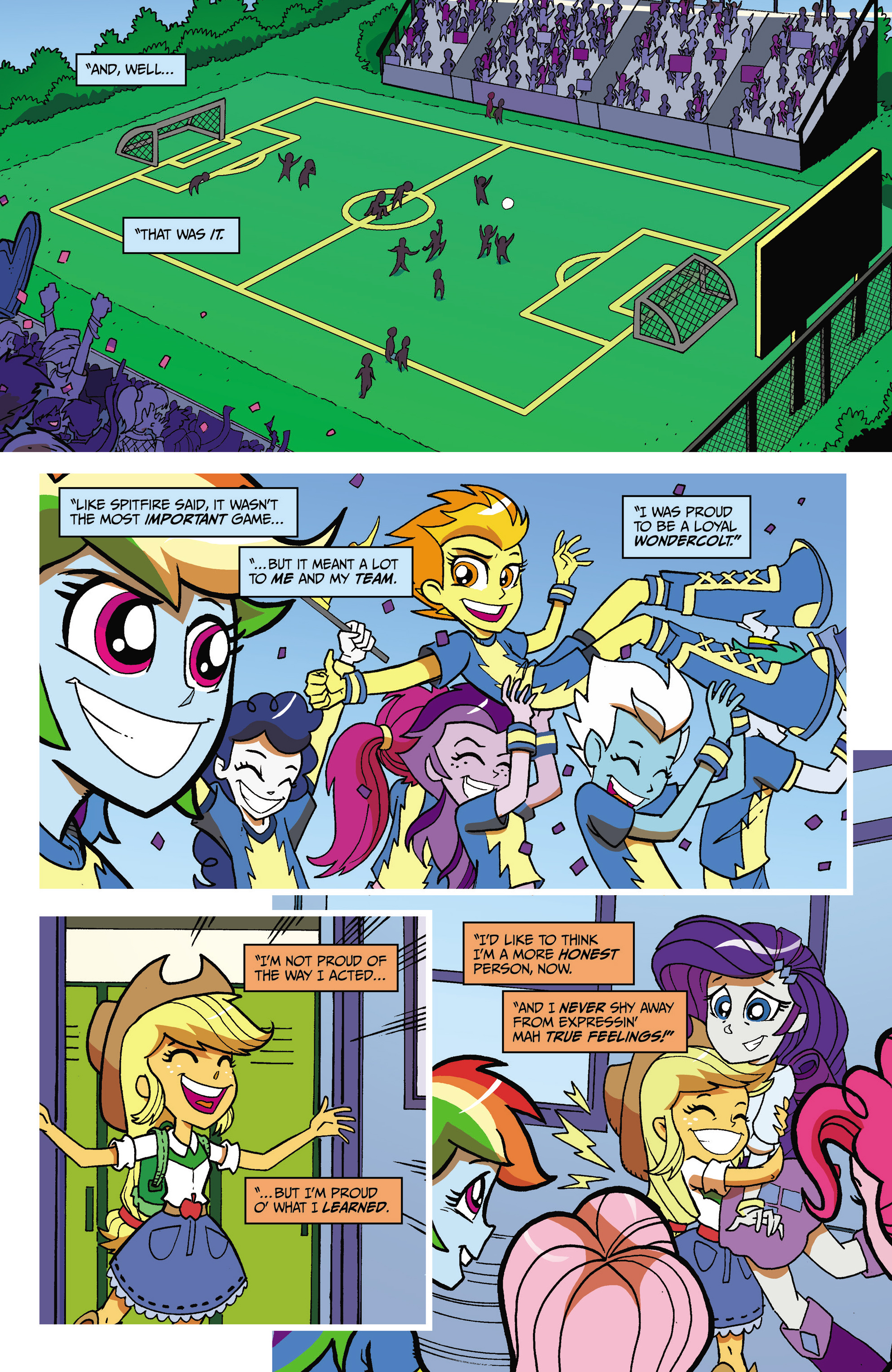 Read online My Little Pony: Equestria Girls comic -  Issue # TPB - 40