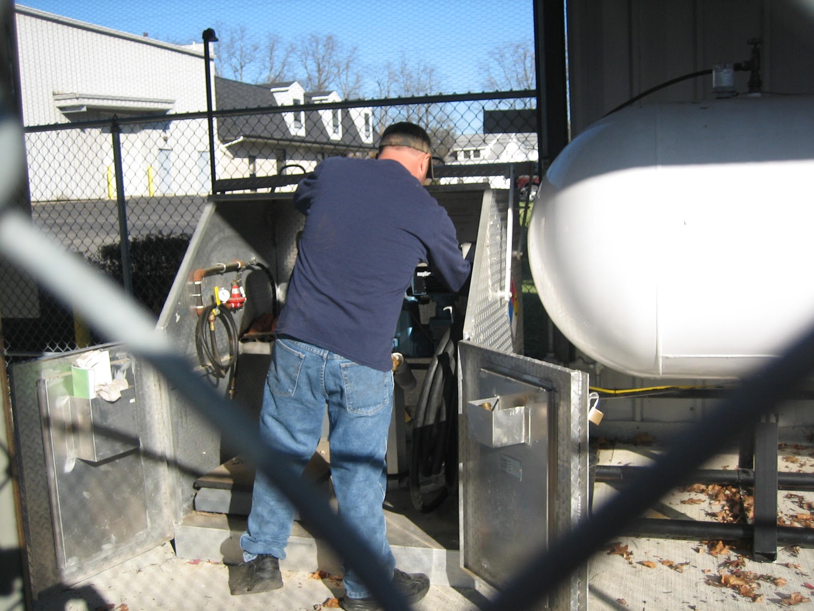 Walkabout With Wheels Blog Getting Propane at Adams Heating Supply Co