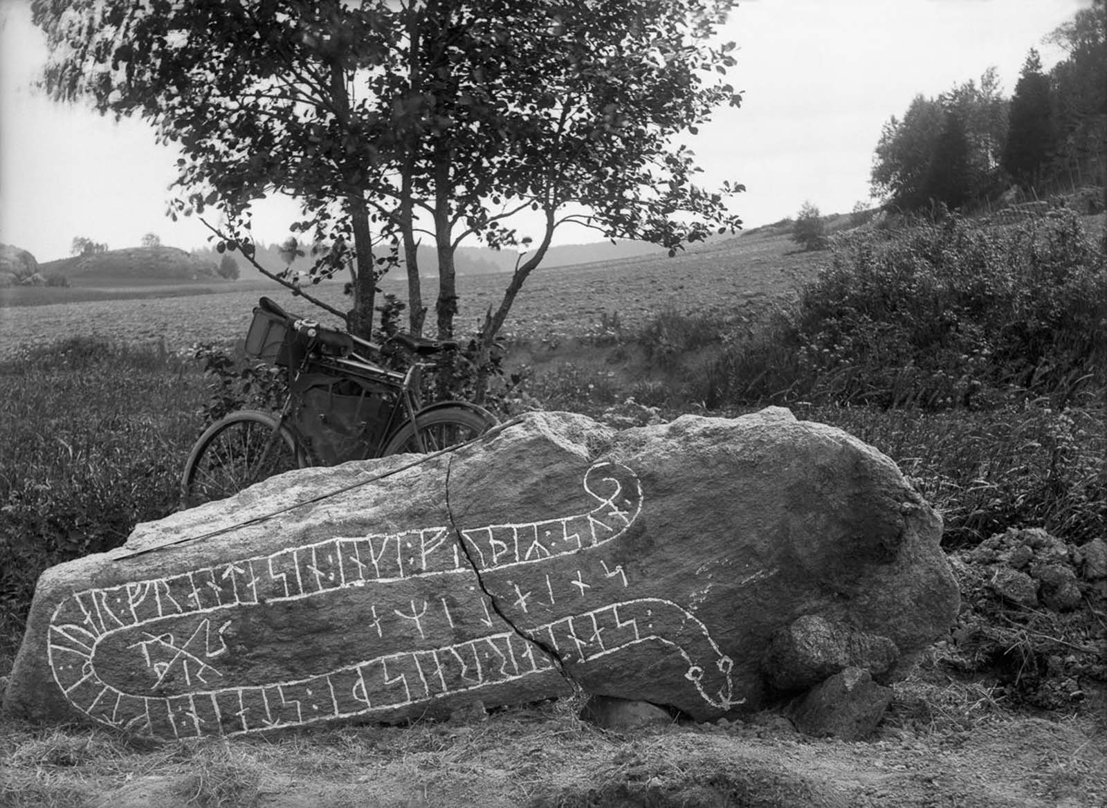 The impressive Viking runestones of the Swedish countryside Viking_runestones_sweden%2B%252811%2529