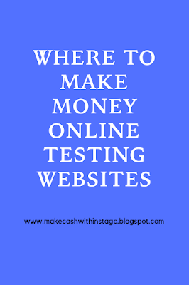 Where to work online testing websites