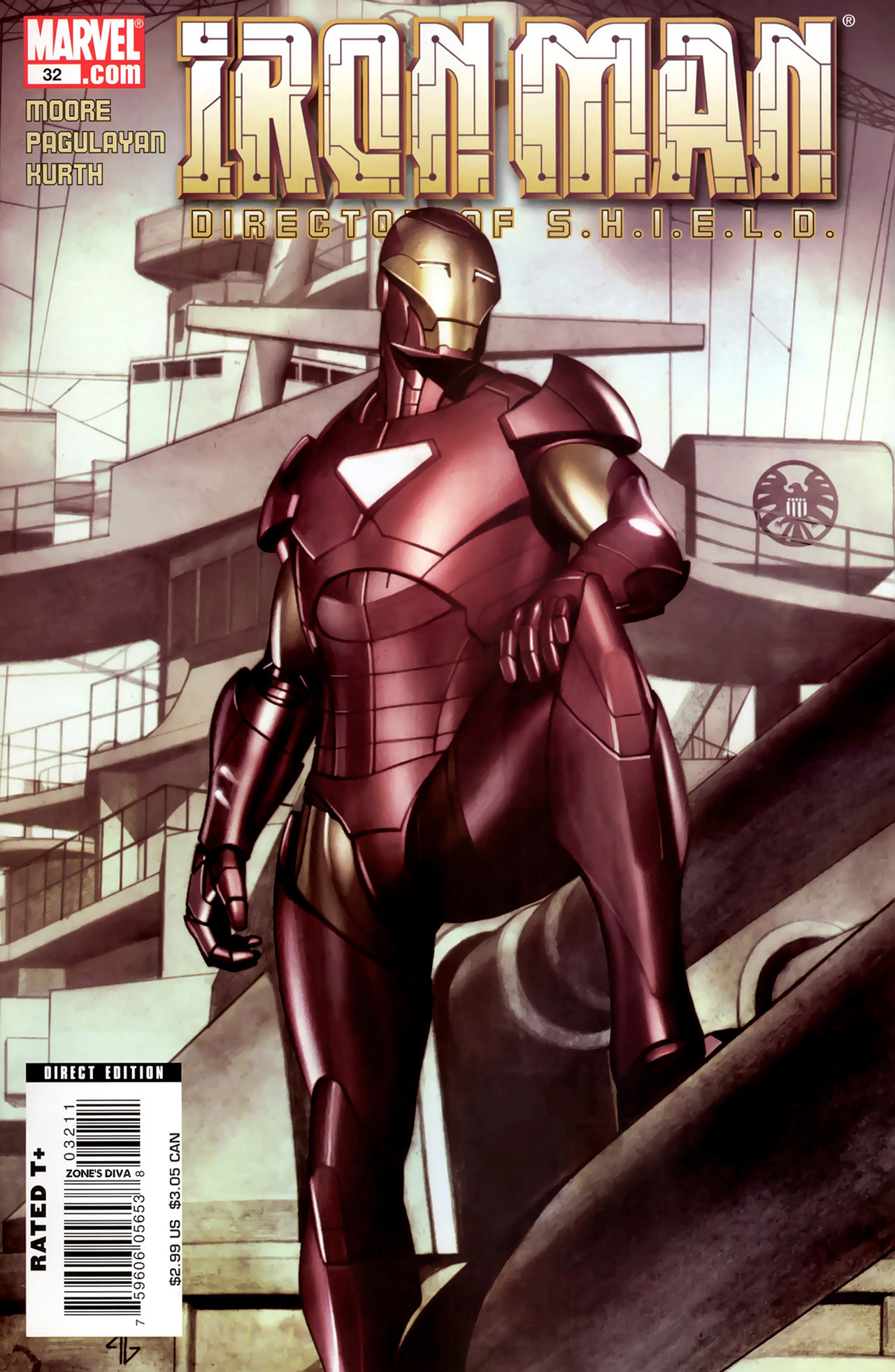 Read online Iron Man (2005) comic -  Issue #32 - 1