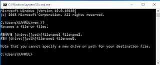 Ren & Rename Command