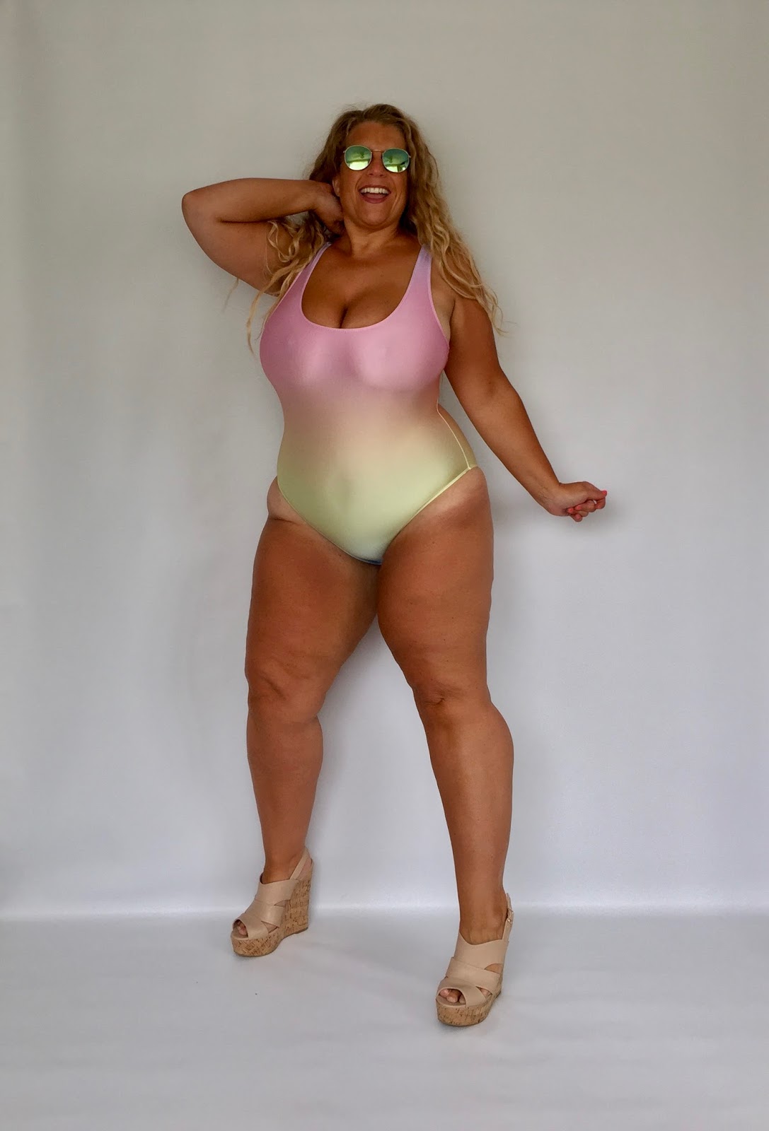 Forever 21+ Ombre Swimsuit
