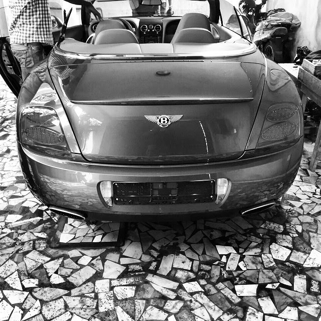 wizkid 2015 Bentley car