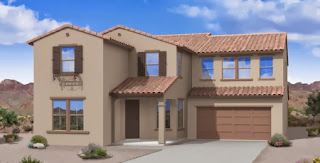 Santa Fe floor plan in Villages at Val Vista Gilbert AZ New Homes for Sale