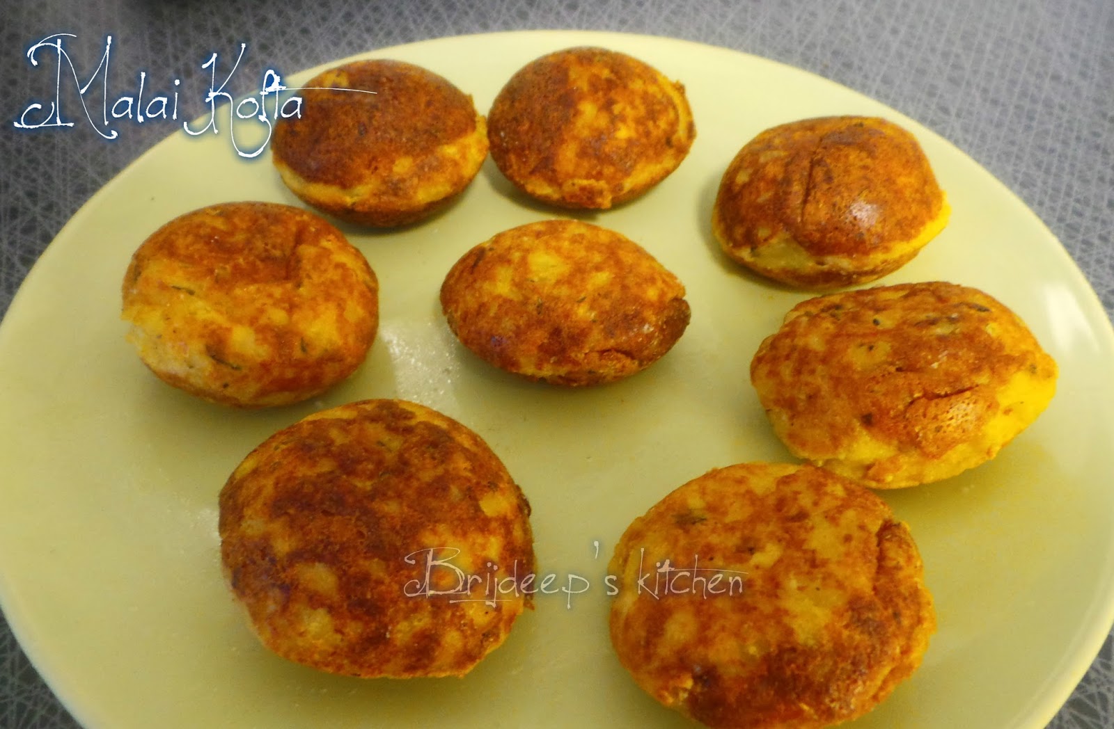 Effervescence Malai Kofta (in Appe pan)