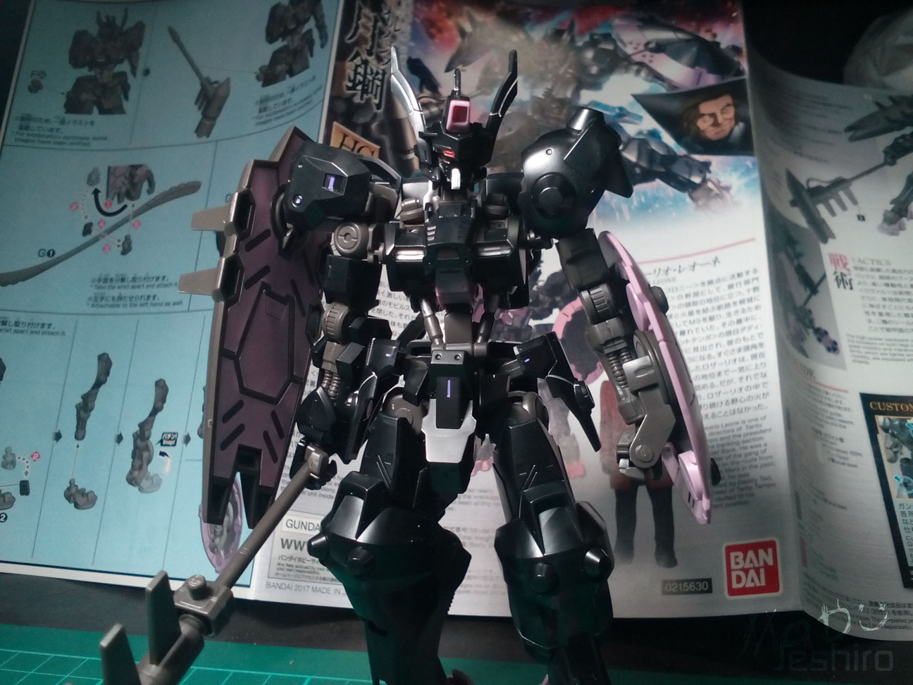 Hg 1 144 Gundam Vual Iron Blooded Orphans Mecha Gaikotsu Gunpla Review Youtube