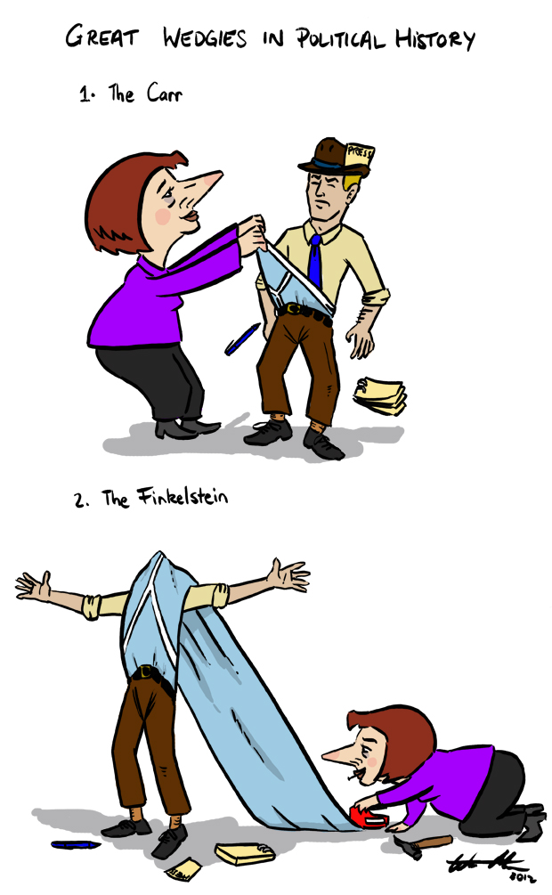 Dickhead Frenzy Great Wedgies in Political History