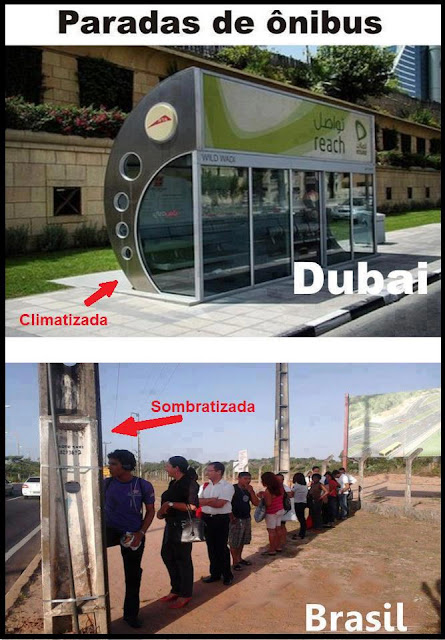 Ponto de ônibus climatizado e ombratizado Superinteressante