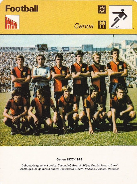 Football Yesterday & Today Genoa Calcio 1893 (Fiche Football)