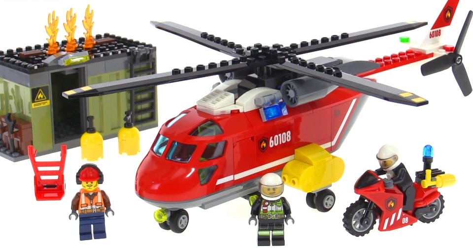 på vegne af Flourish Stræde JANGBRiCKS LEGO reviews & MOCs: LEGO City 2016 Fire Response Unit review!  set 60108