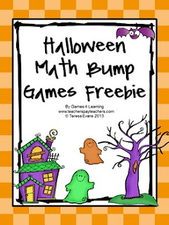 Teacher Tam's Educational Adventures: FREE Bump Addition Games for All ...