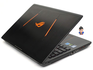 Laptop Gaming ASUS ROG Strix GL553V Core i7 Bekas di Malang