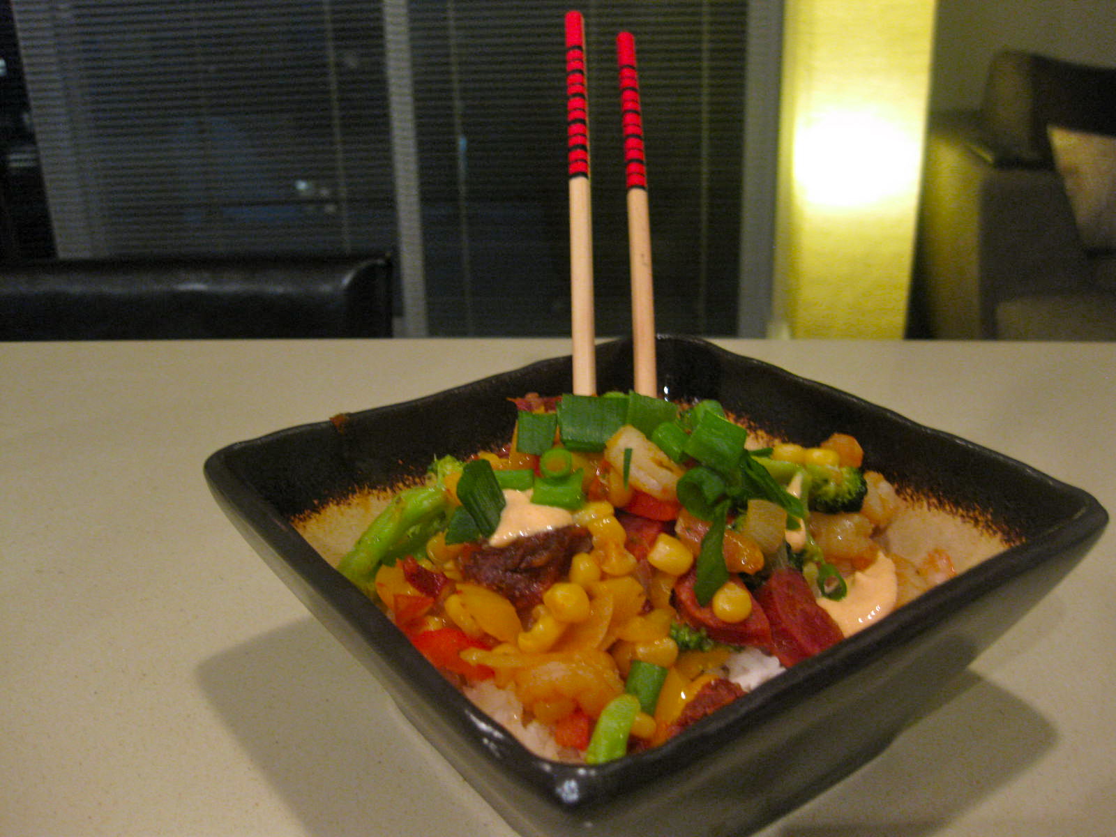 Vanilla & Lace Jambalaya Rice Bowl