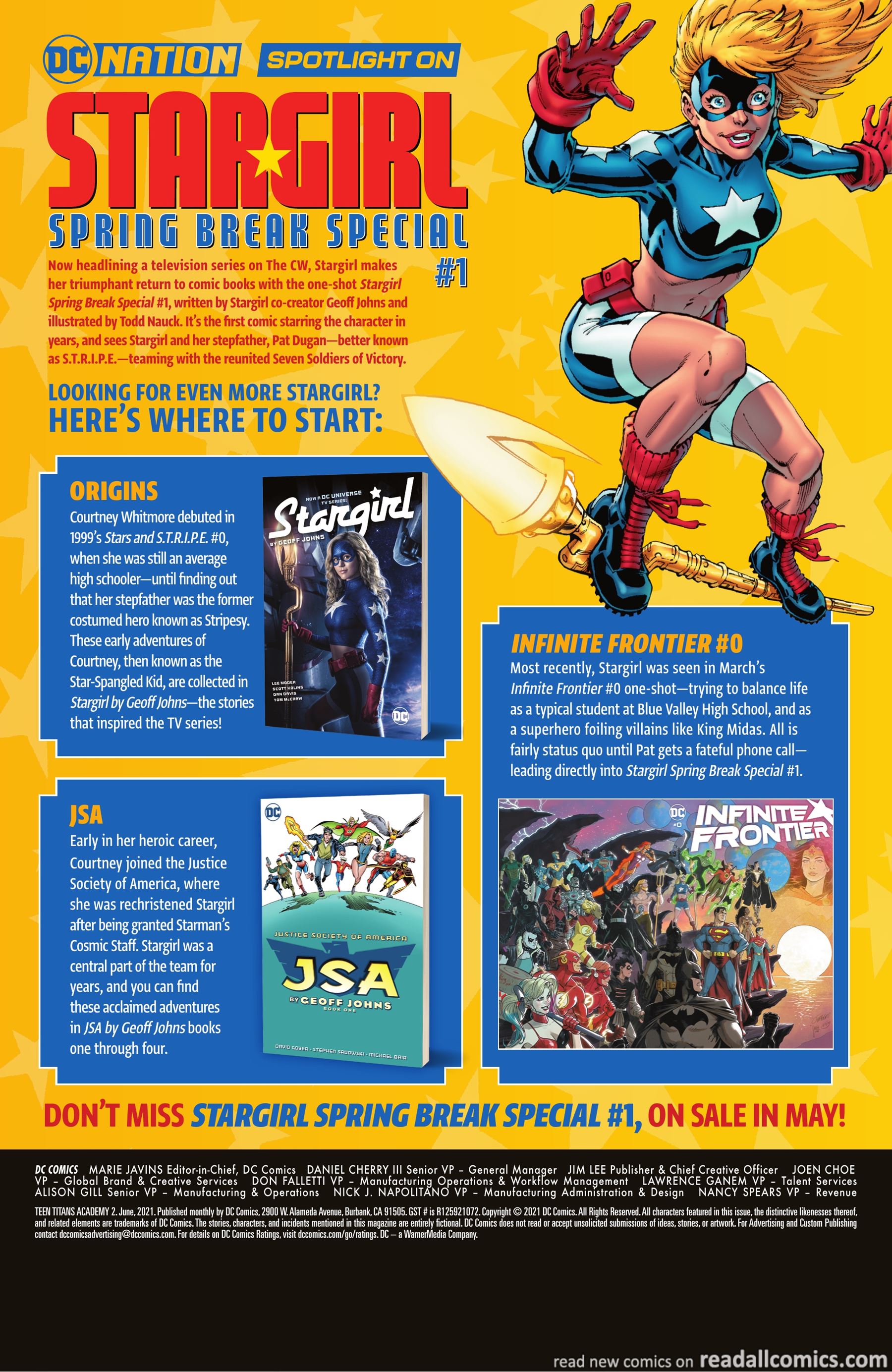 Teen Titans Academy #1 chapter 2 page 24