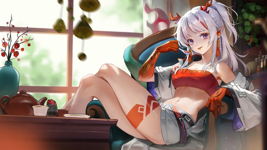 Anime, Girl, Nian, Arknights, 4K, #6.1802