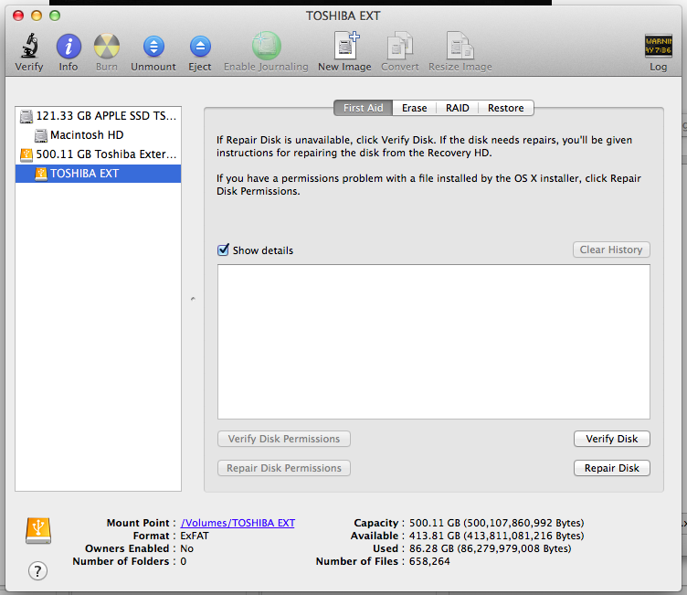 วิธีแก้ "The disk you inserted was not readable by this computer"
