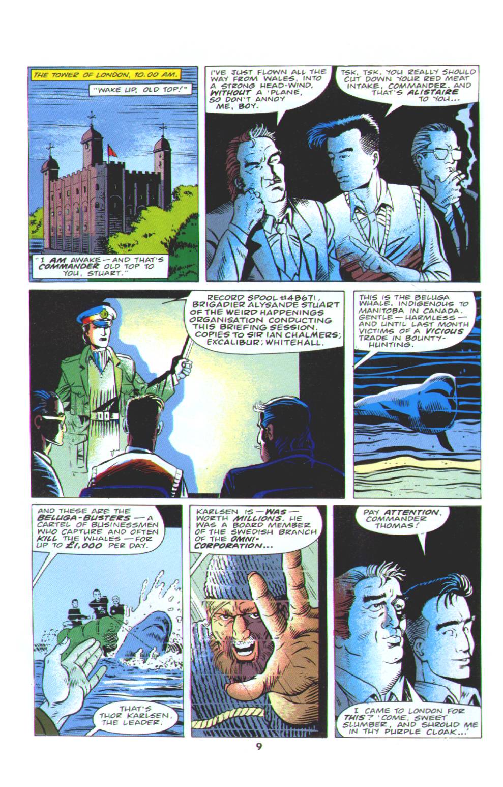 Read online The Knights of Pendragon comic -  Issue #1 - 9