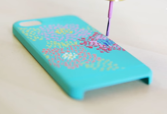 Contoh Gambar Mewarnai Softcase Dengan Cat Air Kataucap