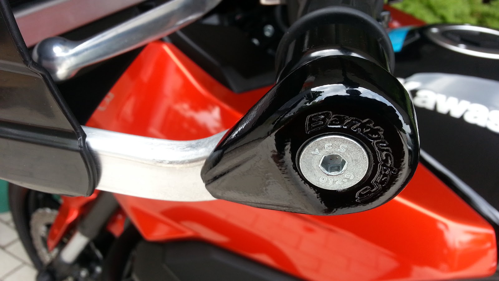 Versys 1000 Road Less Travelled BarkBuster External Bar End Weights