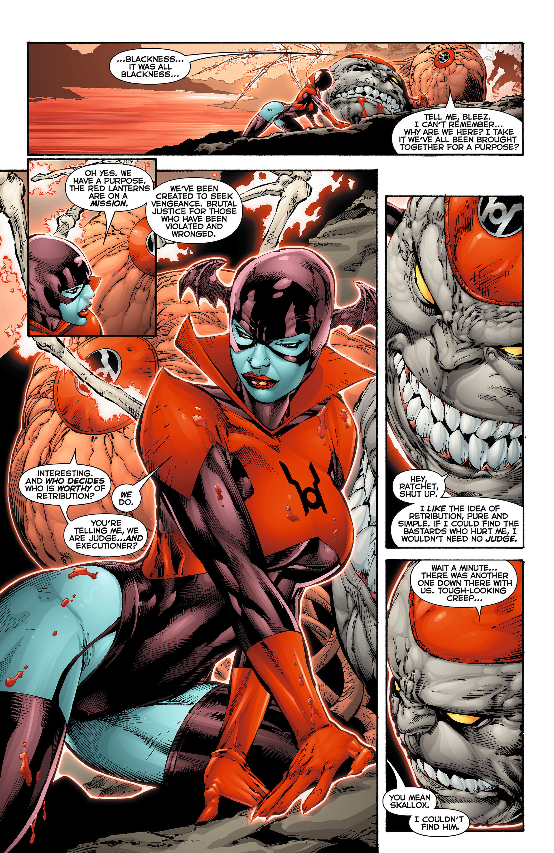 Read online Red Lanterns comic -  Issue #5 - 11