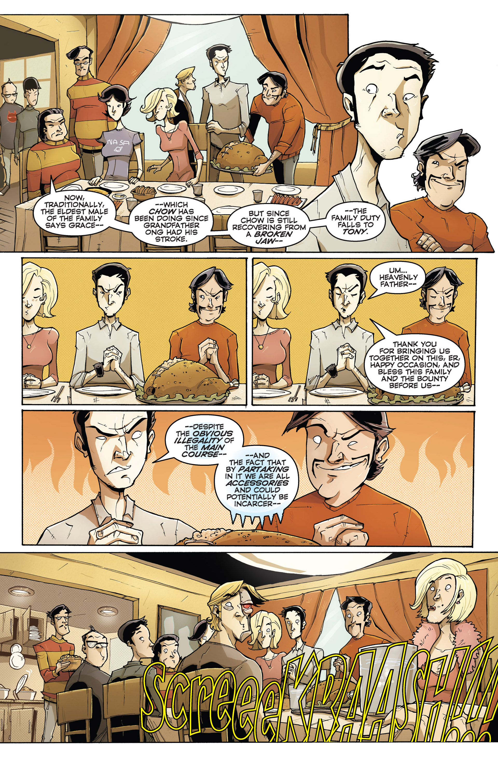 Read online Chew comic -  Issue # _TPB 3 - Just Desserts - 116