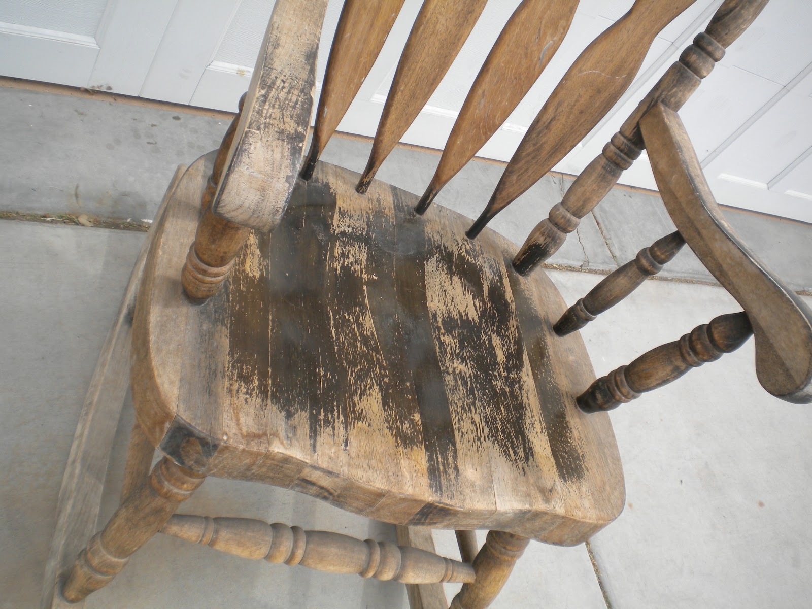 Juniper's Loft: chunky rocking chair...**SOLD**