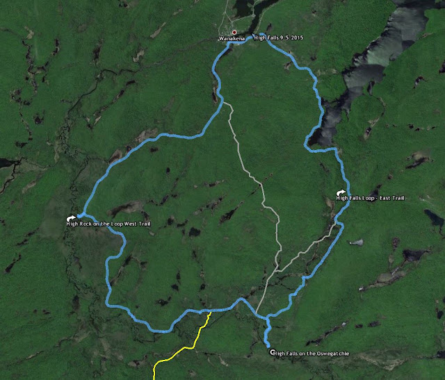 A Little Wild: Five Ponds Wilderness - The High Falls Loop