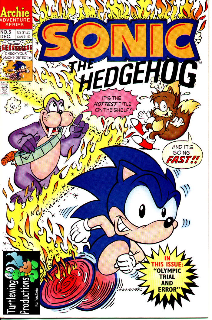 Read online Sonic The Hedgehog comic -  Issue #5 - 1